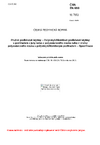ČSN EN 650 Pružné podlahové krytiny - Polyvinylchloridové podlahové krytiny s podkladem z juty nebo z polyesterového rouna nebo z vrstvy polyesterového rouna s polyvinylchloridovým podkladem - Specifikace