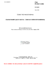 ČSN EN ISO 11265 Environmentální pevné matrice - Stanovení elektrické konduktivity