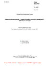 ČSN EN 4727 Letectví a kosmonautika - Údaje o standardizovaných hmotnostech sedadel pro cestující