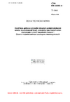 ČSN EN 15269-4 Rozšířená aplikace výsledků zkoušek požární odolnosti a/nebo kouřotěsnosti dveří, uzávěrů a otevíravých oken včetně jejich prvků stavebního kování - Část 4: Požární odolnost otočných skleněných dveří