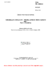 ČSN EN 13631-1 Výbušniny pro civilní použití - Trhaviny, počinové nálože a výbušné látky - Část 1: Požadavky