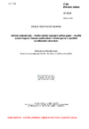 ČSN EN ISO 19581 Měření radioaktivity - Radionuklidy emitující záření gama - Rychlá screeningová metoda spektrometrií záření gama s využitím scintilačního detektoru