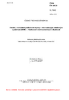 ČSN EN 1815 Pružné, modulární podlahové krytiny s mechanickým zámkovým systémem (MMF) - Hodnocení elektrostatických vlastností
