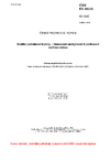 ČSN EN 15115 Textilní podlahové krytiny - Stanovení náchylnosti k poškození rozlitou vodou