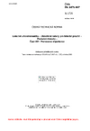 ČSN EN 3475-807 Letectví a kosmonautika - Elektrické kabely pro letecké použití - Zkušební metody - Část 807: Přenosová impedance