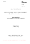 ČSN EN 3475-810 Letectví a kosmonautika - Elektrické kabely pro letecké použití - Zkušební metody - Část 810: Konstrukční ztráta odrazem