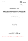 ČSN EN ISO 11929-3 Stanovení mezních hodnot (rozhodovací práh, mez detekce a meze intervalu pokrytí) pro měření ionizujícího záření - Základy a použití - Část 3: Aplikace na dekonvoluční metody