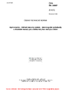 ČSN EN 18097 Hydrometrie - Měření intenzity srážek - Metrologické požadavky a zkušební metody pro srážkoměry bez záchytu srážek