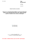 ČSN EN ISO 18127 Kvalita vod - Stanovení adsorbovatelného organicky vázaného fluoru, chloru, bromu a jodu (AOF, AOCI, AOBr, AOI) - Metoda využívající spalování a následné měření iontovou chromatografií