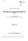 ČSN EN ISO 20427 Pigmenty a plniva - Postup dispergace pro stanovení velikosti částic suspendovaného pigmentu nebo plniva metodami sedimentace z kapaliny