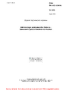 ČSN EN ISO 23691 Mikrobiologie potravinového řetězce - Stanovení a použití kardinálních hodnot