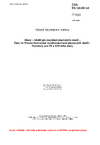 ČSN EN 18120-14 Obaly - Návrh pro recyklaci plastových obalů - Část 14: Proces hodnocení recyklovatelnosti plastových obalů - Protokoly pro PS a XPS tuhé obaly