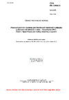 ČSN EN 12666-1 Plastové potrubní systémy pro beztlakové kanalizační přípojky a stokové sítě uložené v zemi - Polyethylen (PE) - Část 1: Specifikace pro trubky, tvarovky a systém