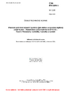 ČSN EN 1329-1 Plastové potrubní odpadní systémy (pro nízkou a vysokou teplotu) uvnitř budov - Neměkčený polyvinylchlorid (PVC-U) - Část 1: Požadavky na trubky, tvarovky a systém