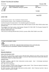 ČSN EN 1094-2 Žárovzdorné výrobky izolační - Část 2: Klasifikace tvarových výrobků