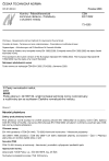 ČSN EN 13502 Komíny - Pálené/Keramické komínové nástavce - Požadavky a zkušební metody