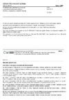 ČSN EN 13915 Prefabrikované sádrokartonové panely s pórovitým kartónovým jádrem - Definice, požadavky a zkušební metody