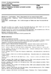 ČSN EN 622-5 Vláknité desky - Požadavky - Část 5: Požadavky na desky vyrobené suchým procesem (MDF)