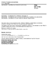 ČSN EN 13798 Hydrometrie - Specifikace pro referenční srážkoměry