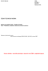 ČSN EN 926-1 Zařízení pro padákové létání - Padákové kluzáky - Část 1: Požadavky a zkušební metody pro pevnost konstrukce
