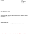 ČSN EN 3660-002 Letectví a kosmonautika - Příslušenství kabelového vývodu pro kruhové a obdélníkové elektrické a optické konektory - Část 002: Seznam norem výrobku